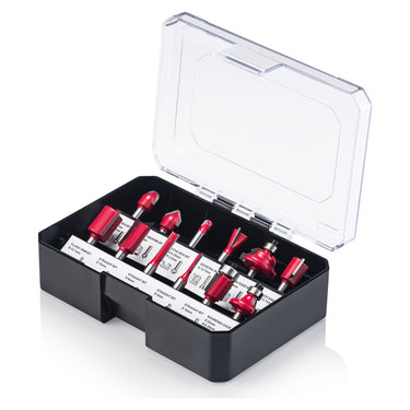 Zestaw 12 frezów kształtowych 6mm w pudełku Tokachi
